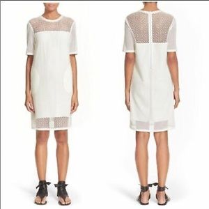 Rag and Bone Luna Illusion Mesh Shift Dress